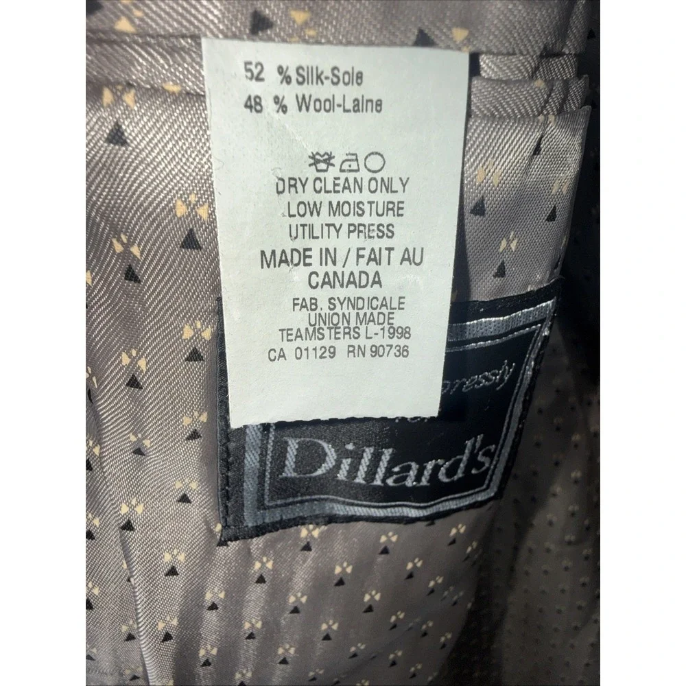 Lauren Ralph Lauren Exclusively For Dillard 'S Sport CoatMens 40R Gray